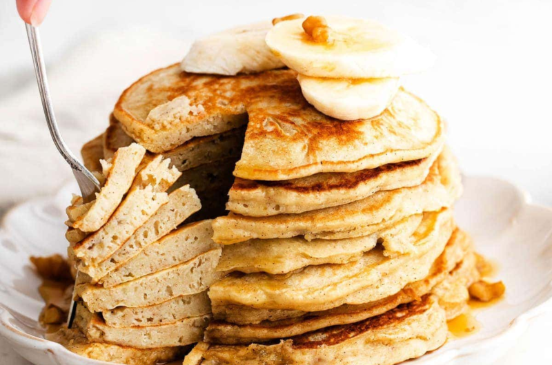 Healthy Banana Pancakes